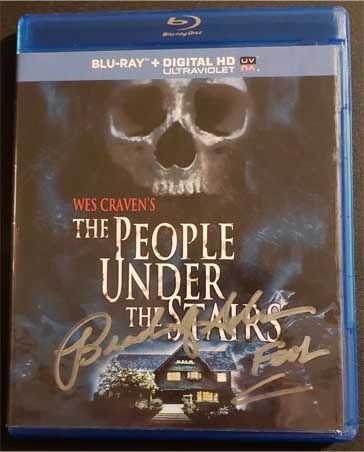 Brandon Adams signed People Under the Stairs DVD