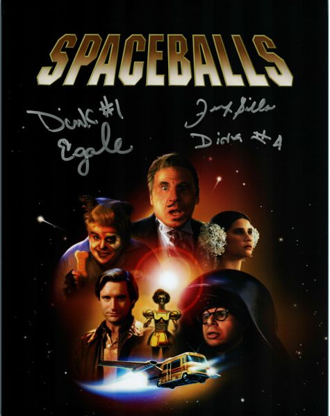 Ed Gale AND Felix Silla dual autograph 8x10, Spaceballs, RARE