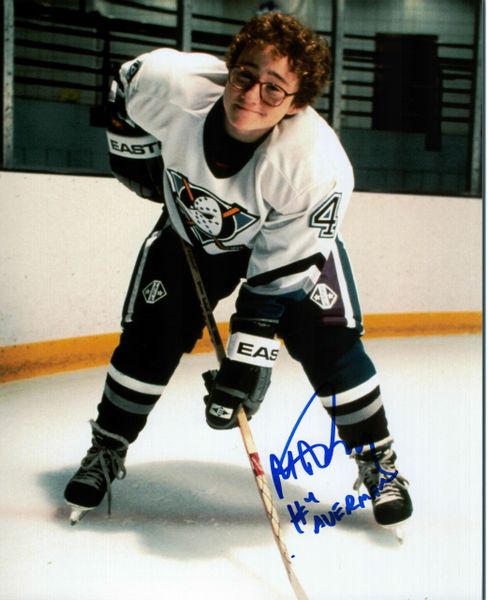 Matt Doherty autograph 8x10, Mighty Ducks, #4 Averman