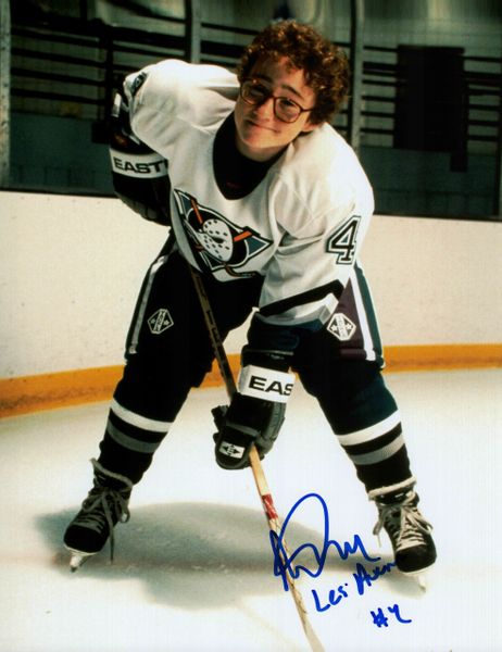 Matt Doherty autograph 8x10, The Mighty Ducks, Les Averman