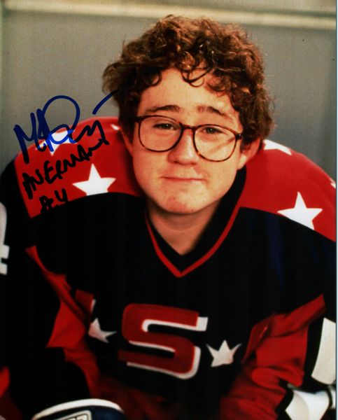 Matt Doherty autograph 8x10, The Mighty Ducks, Averman