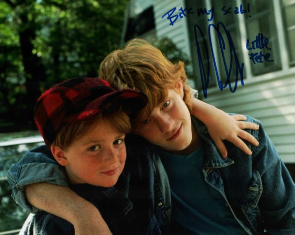 Danny Tamberelli autograph 8x10, Pete and Pete, 2 inscriptions in blue