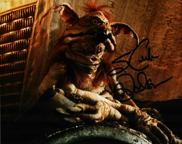 Mark Dodson autograph 8x10, Salacious Crumb, Return of the Jedi