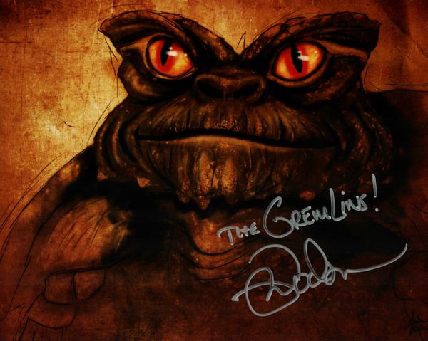 Mark Dodson autograph 8x10, Gremlins; The Gremlins