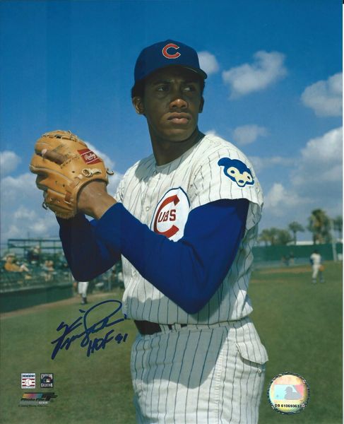 Ferguson Jenkins autograph 8x10, Chicago Cubs, HOF inscription