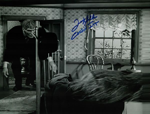 Felix Silla autograph 8x10, Cousin Itt, Adam's Family