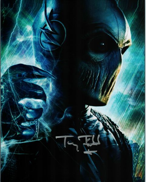 Tony Todd autograph 8x10, The Flash television show, Zoom