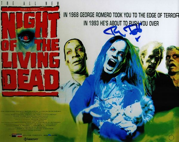 Tony Todd autograph 8x10, Night of the Living Dead