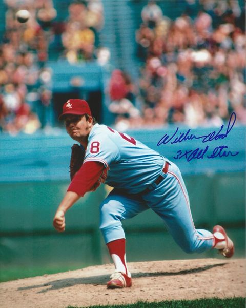 AUTOGRAPHED GREG LUZINSKI 11x14 Philadelphia Phillies Photo