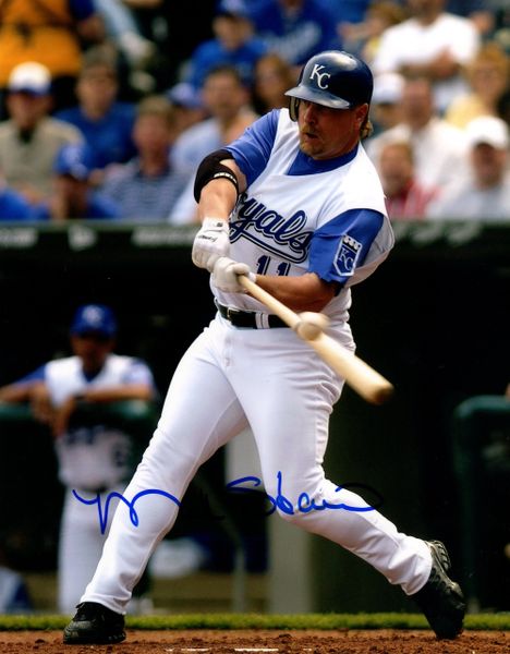 Autographed MATT STAIRS 8x10 Kansas City Royals photo - Main Line Autographs