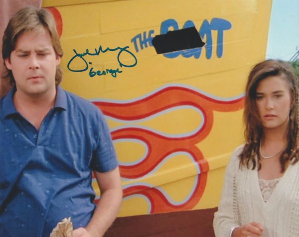 Joel Murray autograph 8x10, One Crazy Summer with Demi Moore