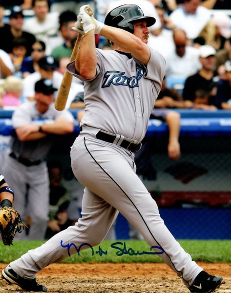 Matt Stairs autograph 8x10, Toronto Blue Jays