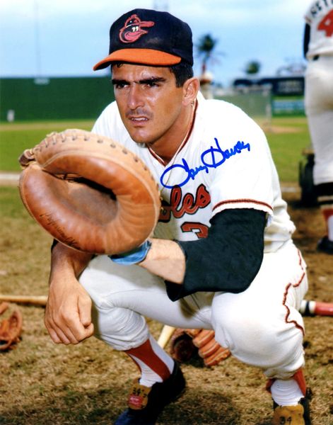 Larry Haney autograph 8x10, Baltimore Orioles
