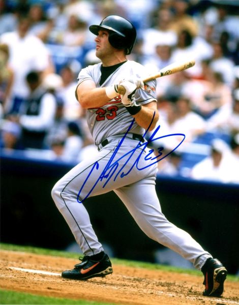 Chris Hoiles autograph 8x10, Baltimore Orioles