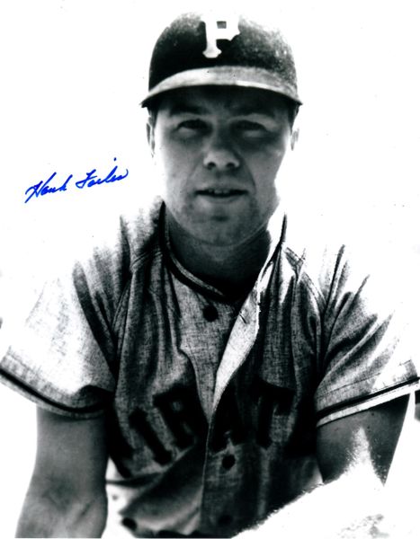 Hank Foiles autograph 8x10, Pittsburgh Pirates