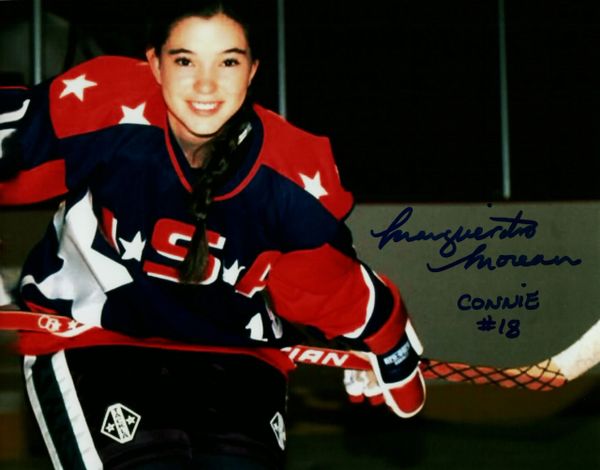 Marguerite Moreau autograph 8x10, Mighty Ducks 2, Connie, USA