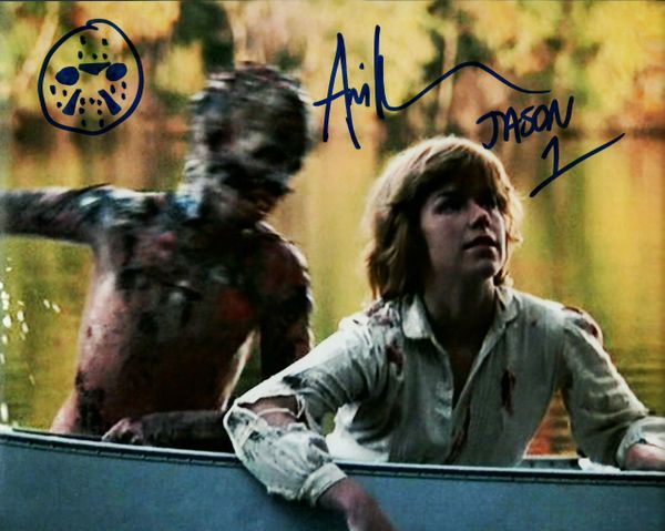 Ari Lehman autograph 8x10, Friday the 13th, Jason 1, COOL drawing