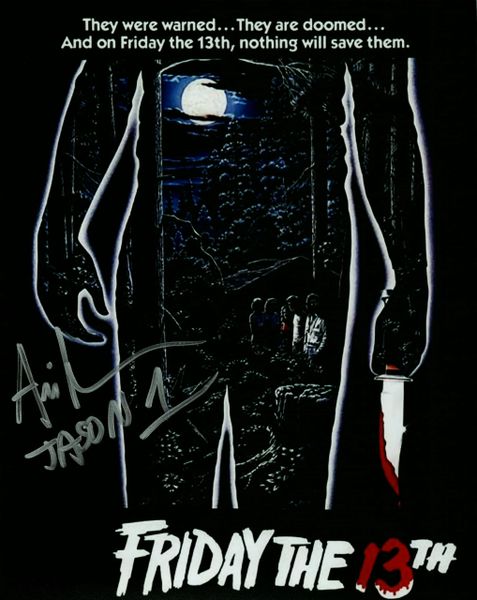 Ari Lehman autograph 8x10, Friday the 13th, Jason 1