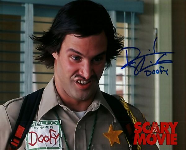 David Sheridan autograph 8x10, Scary Movie, Officer Doofy