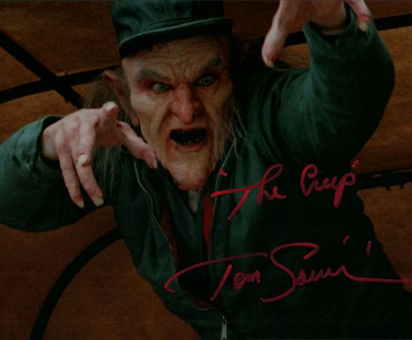 Tom Savini autograph 8x10, Creepshow 2, The Creep