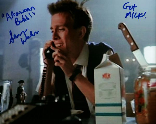 Sean Whalen autograph 8x10, Got Milk? commercial, multiple inscriptions