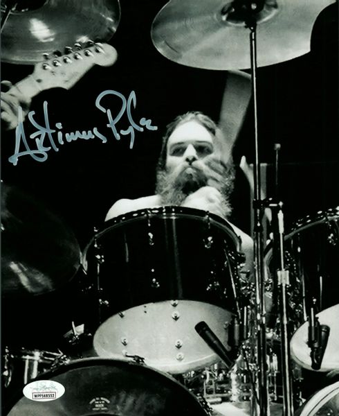 Artimus Pyle autograph 8x10, Lynyrd Skynyrd, JSA