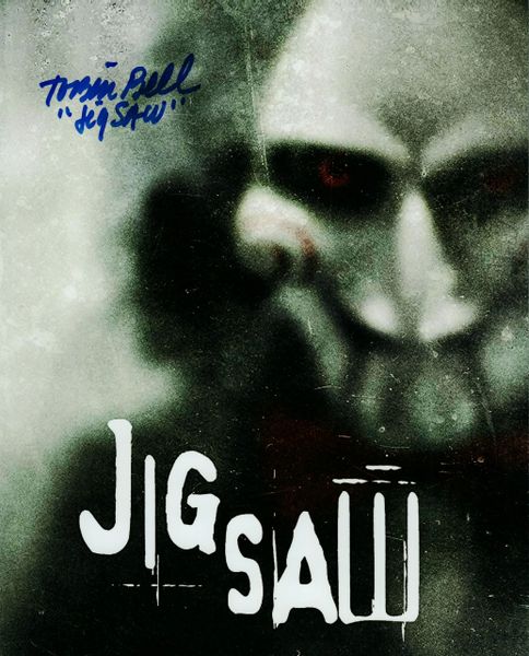 Tobin Bell autograph 8x10, Saw, Jigsaw