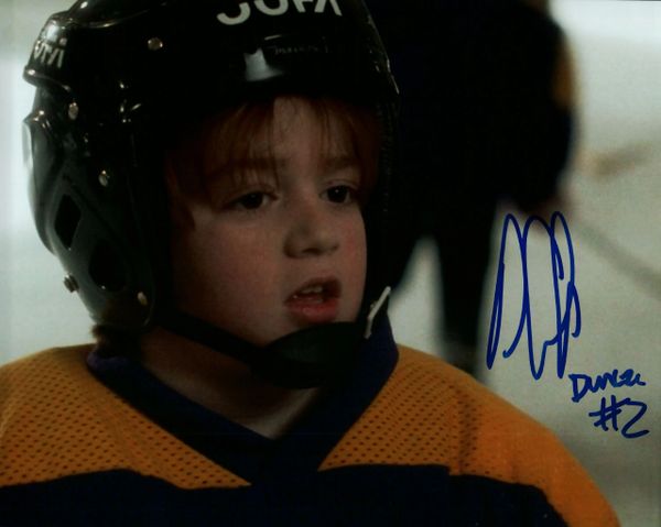 Danny Tamberelli autograph 8x10, The Mighty Ducks, Duncan #2