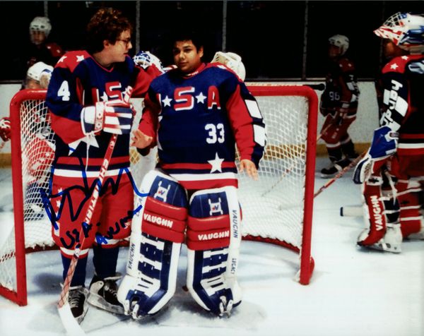 Matt Doherty autograph 8X10, Mighty Ducks, Averman, USA