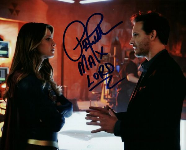 Peter Facinelli autograph 8x10, Supergirl, Max Lord