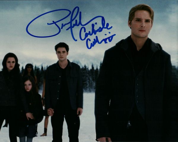 Peter Facinelli autograph 8x10, Twilight, Carlisle Cullen