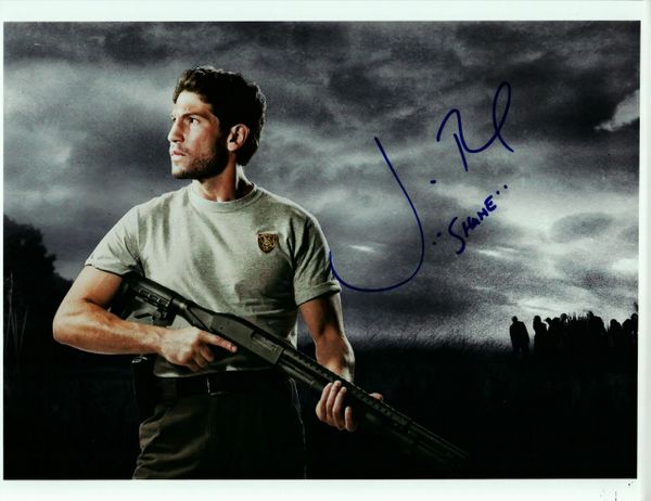 Jon Bernthal autograph 8x10, Walking Dead, with inscription