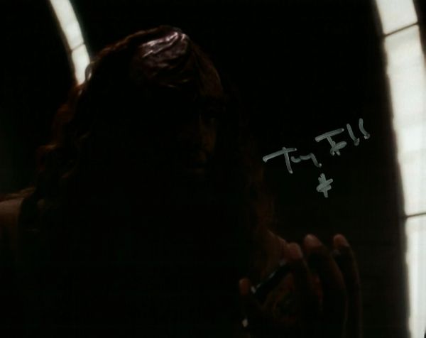 Tony Todd autograph 8x10, Star Trek, Kurn