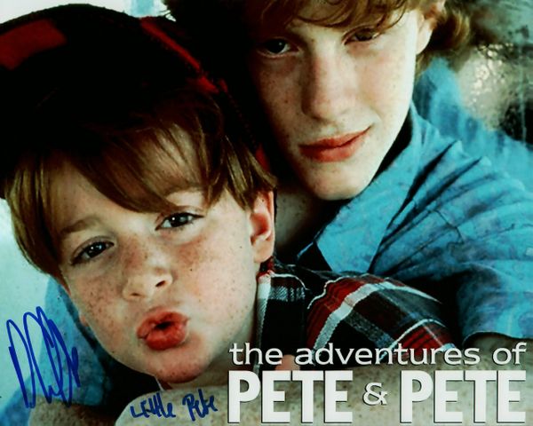 Danny Tamberelli autograph 8x10, The Adventures of Pete & Pete, Little Pete inscription