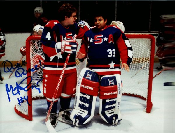 Matt Doherty autograph 8X10, Mighty Ducks 2, Quack Quack