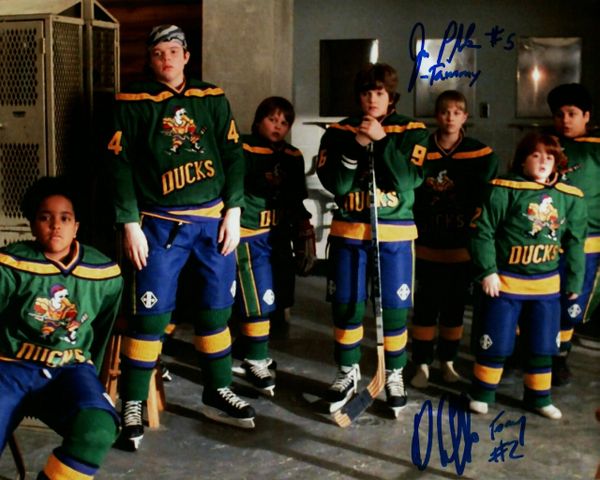 Danny Tamberelli/Jane Plank autograph 8x10, The Mighty Ducks, Tammy & Tommy