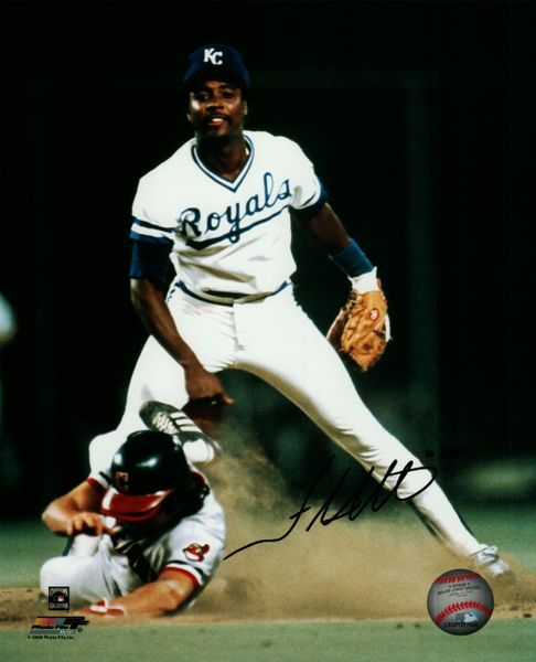 Frank White Kansas City Royals 8X10 Photo 