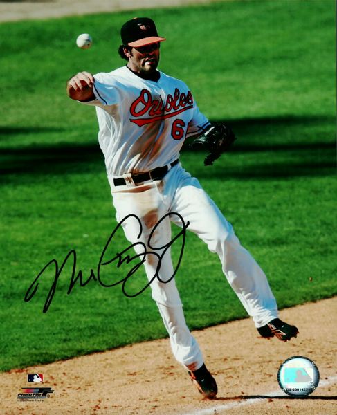 Mike Costanzo autograph 8x10, Baltimore Orioles
