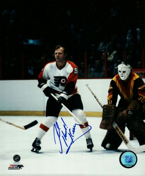 Bob Kelly autograph 8x10, Philadelphia Flyers, w/ inscription