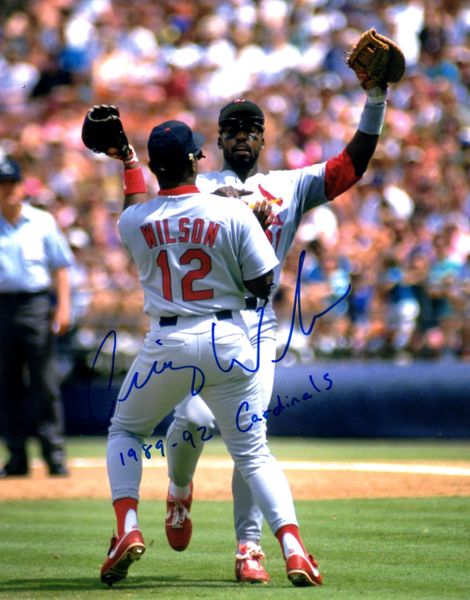 Craig Wilson autograph 8x10, St. Louis Cardinals with inscript