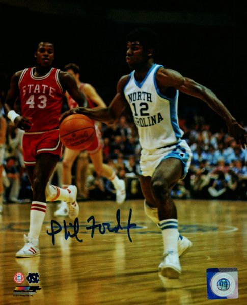 Phil Ford autograph 8x10, North Carolina Tar Heels