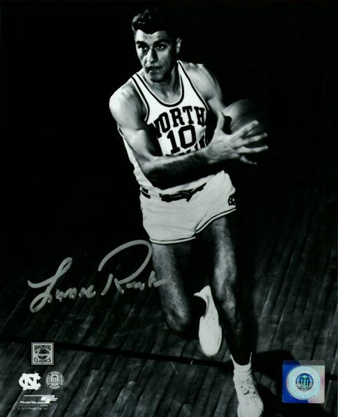 Lennie Rosenbluth autograph 8x10, UNC Tar Heels