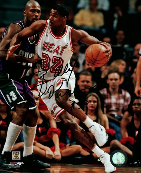 Billy Owens autograph 8x10, Miami Heat