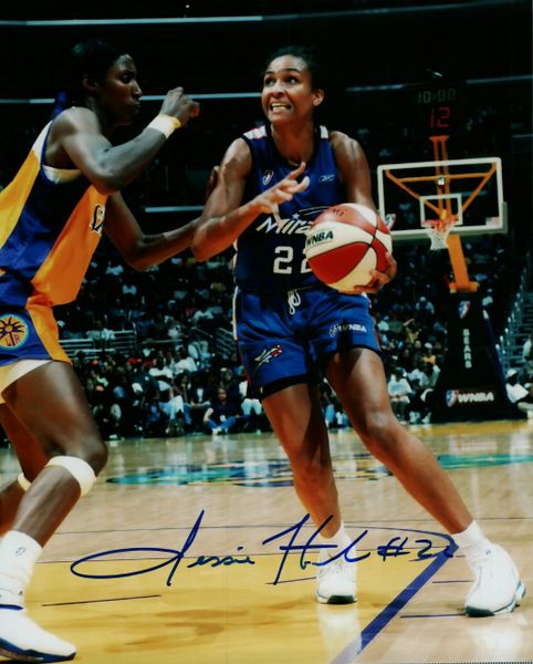 Jessie Hicks autograph 8x10, WNBA Miracle
