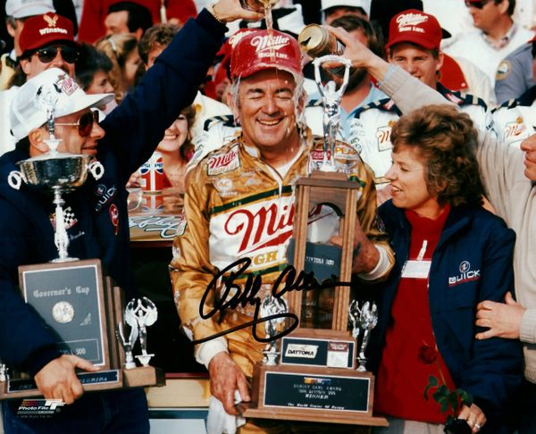 Bobby Allison autograph 8x10, Nascar