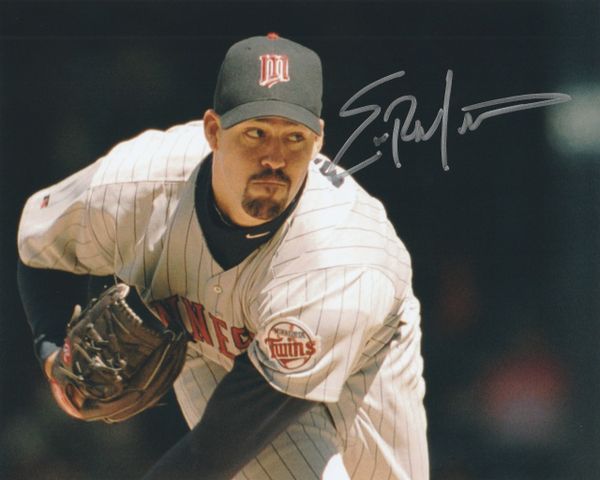 Eric Milton autograph 8x10, Minnesota Twins