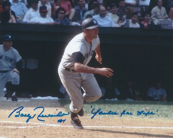 Bobby Richardson autograph 8x10, New York Yankees, Yankee for Life