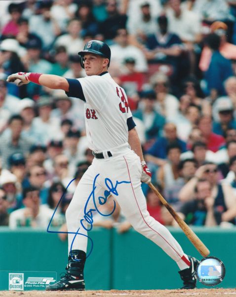 Scott Cooper autograph 8x10, Boston Red Sox