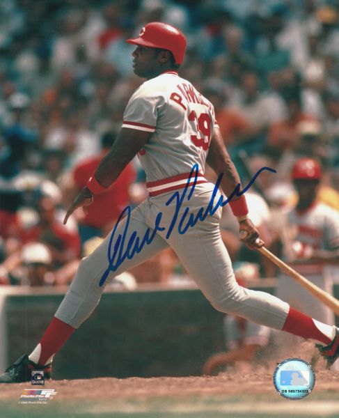 Dave Parker autograph 8x10, Cincinnati Reds