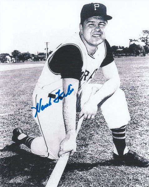 Hank Foiles autograph 8x10, Pittsburgh Pirates
